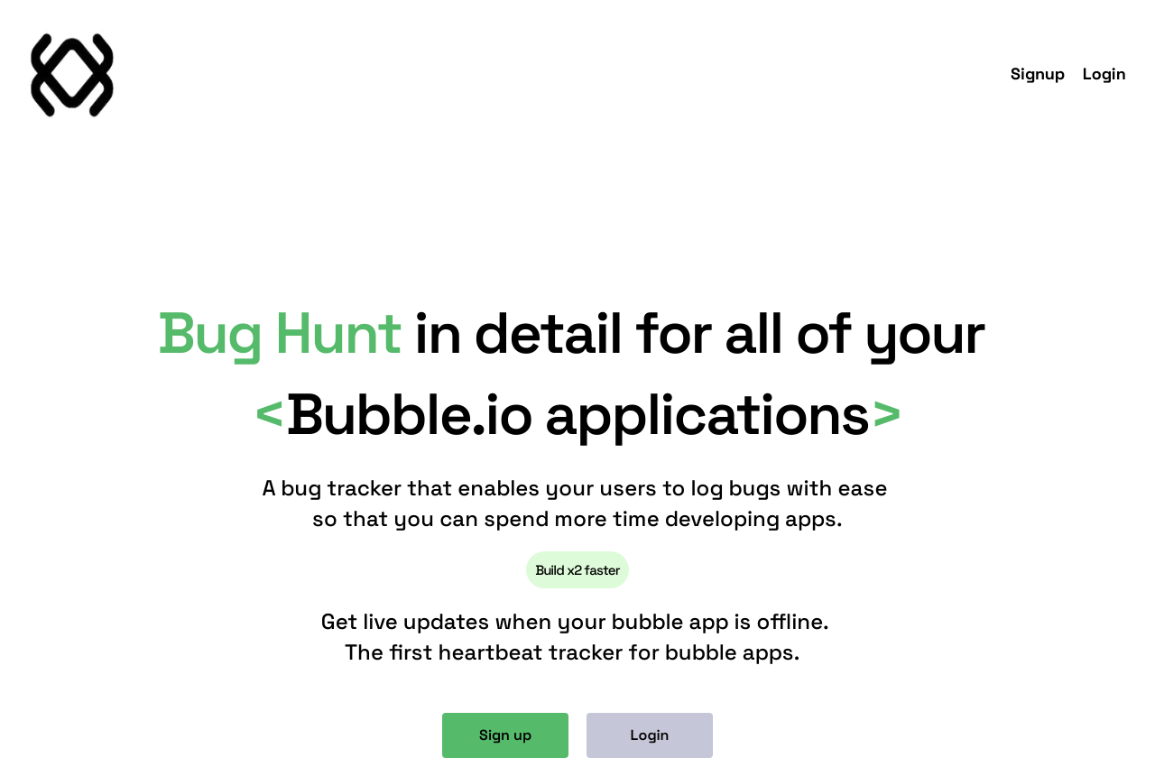 Bug Hunt project screenshot