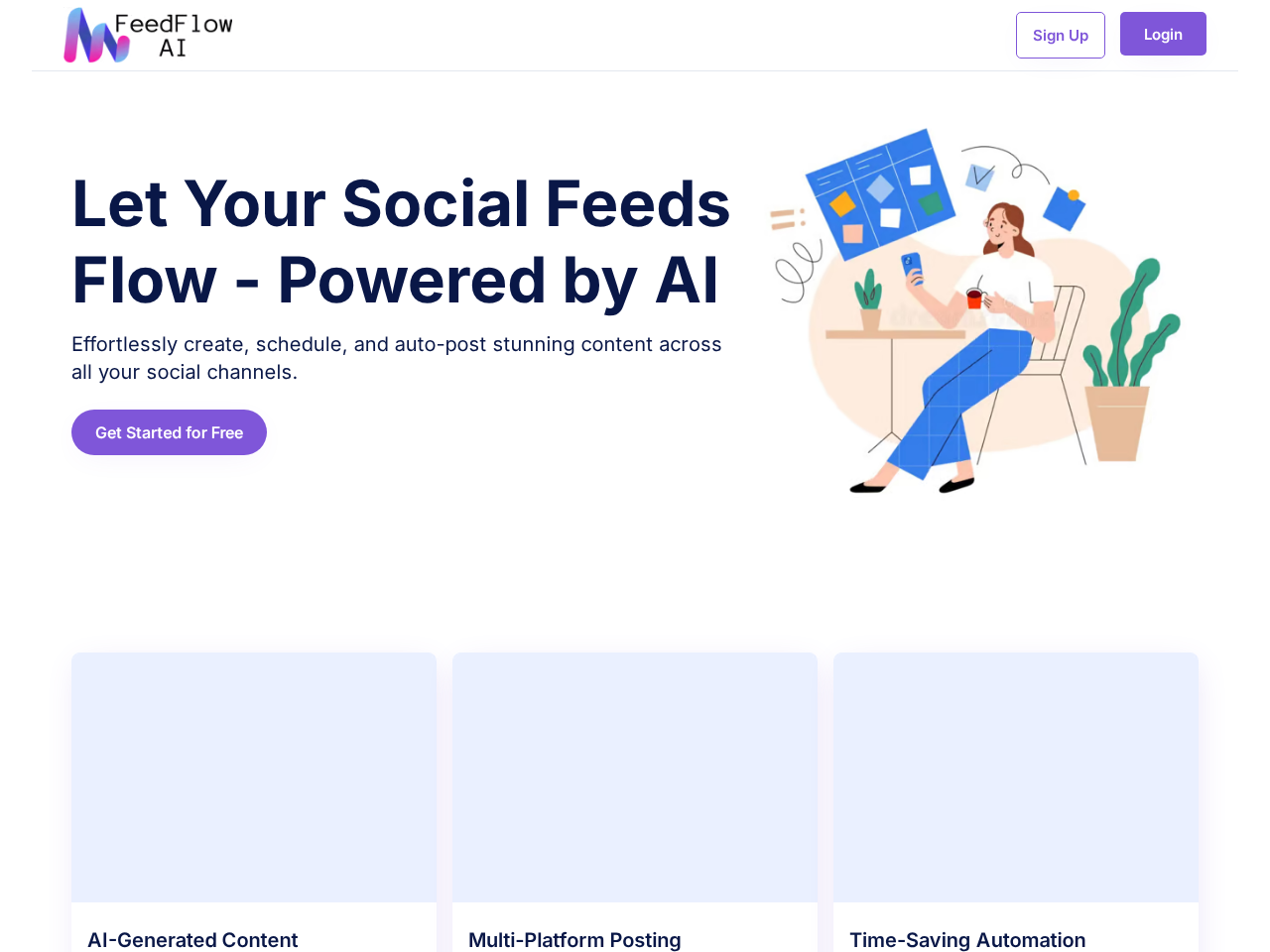 FeedFlow AI project screenshot