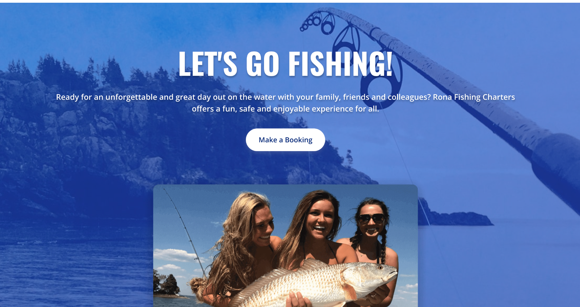 Fishing Charters project screenshot