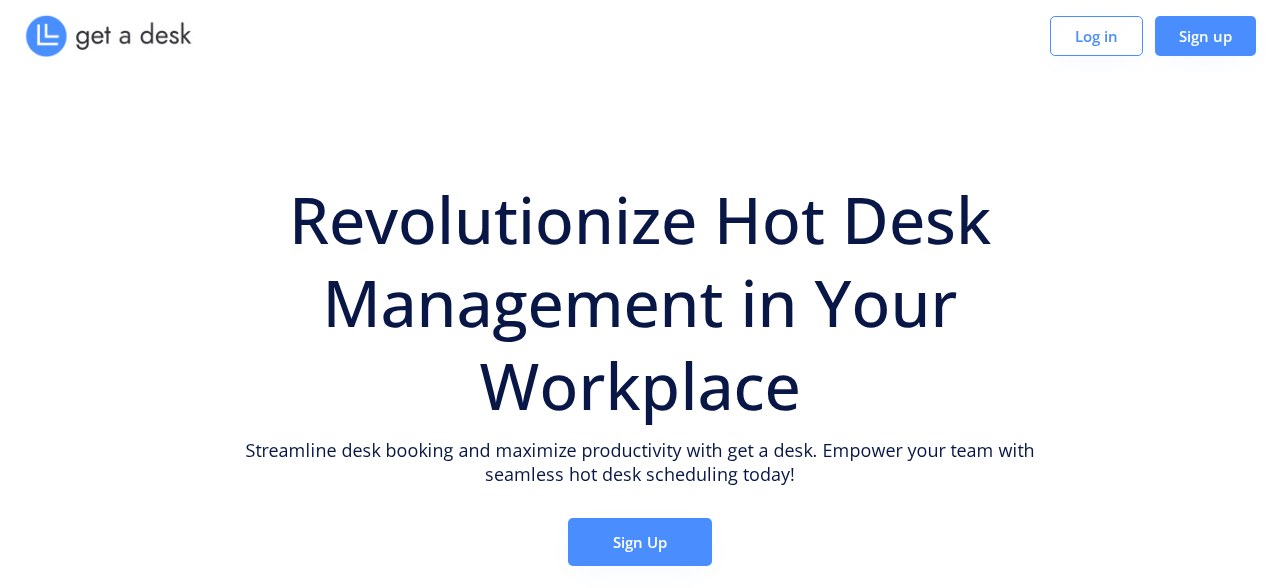 Get a Desk project screenshot