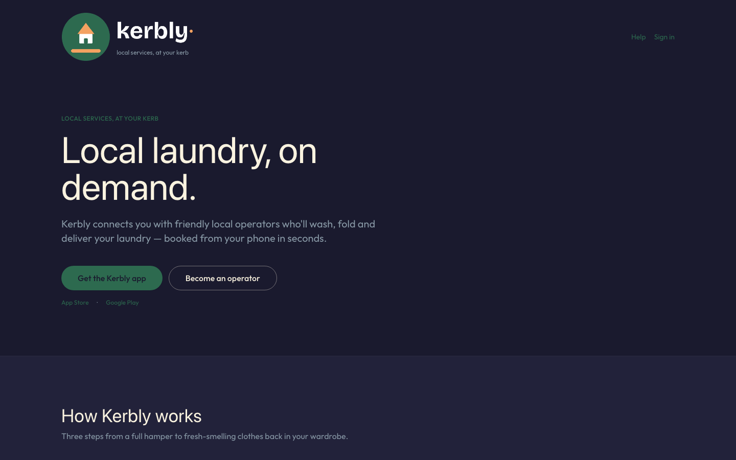 Kerbly project screenshot