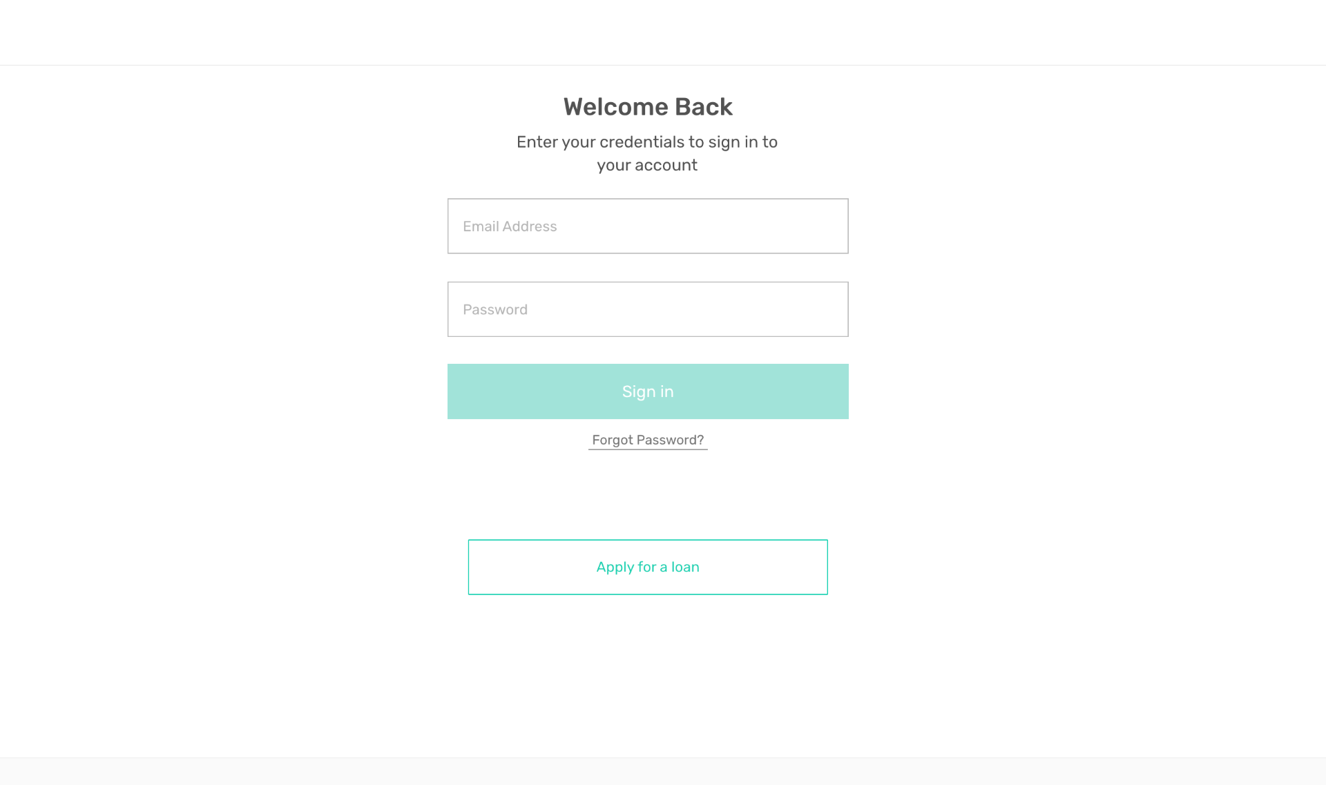 Loan Manager project screenshot