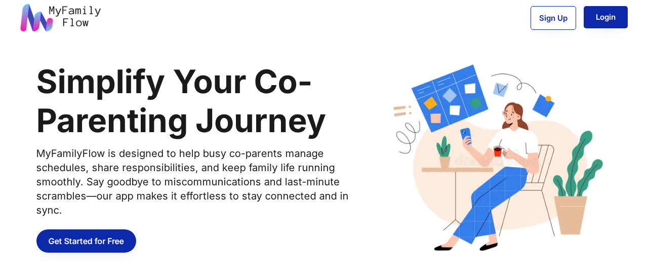 MyFamilyFlow project screenshot